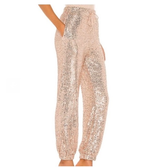 Victoria Secret Pants Women’s Size Medium Jogger Pink Barbie Festival - Picture 1 of 5